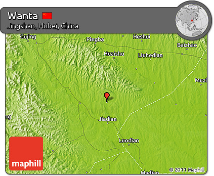 Physical Map of Wanta
