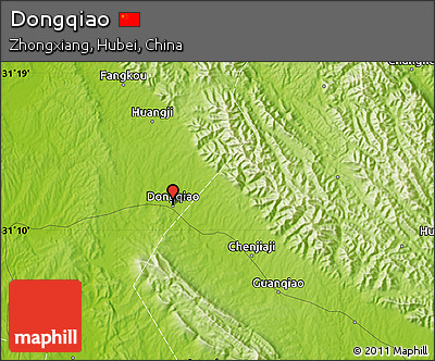 Physical Map of Dongqiao