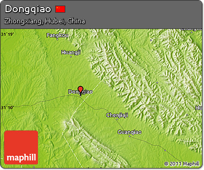 Physical Map of Dongqiao