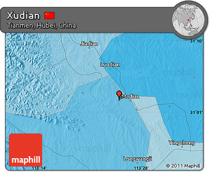 Political Map of Xudian