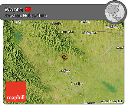 Satellite Map of Wanta