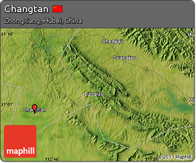 Satellite Map of Changtan