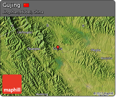 Satellite Map of Gujing