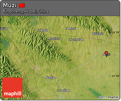 Satellite Map of Muzi
