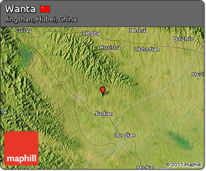 Satellite Map of Wanta