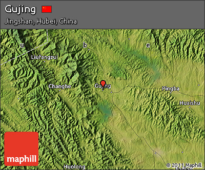 Satellite Map of Gujing