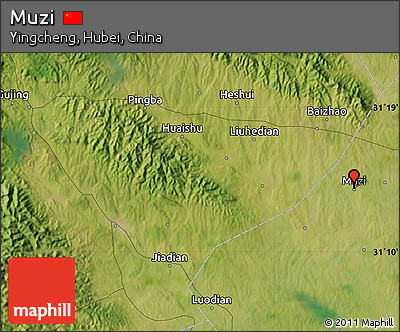 Satellite Map of Muzi