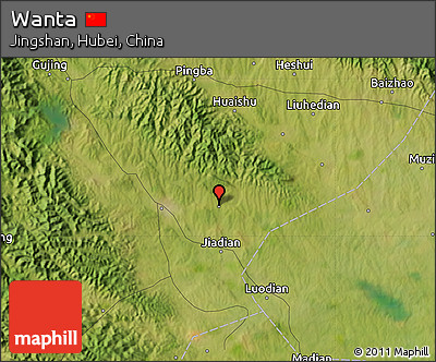 Satellite Map of Wanta