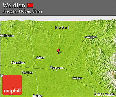 Physical 3D Map of Weidian