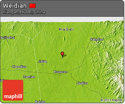 Physical 3D Map of Weidian