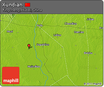 Physical 3D Map of Xundian