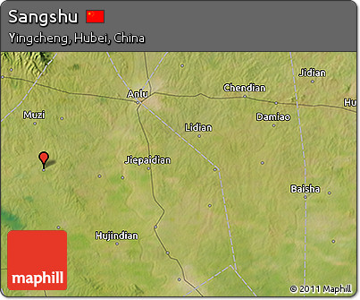 Satellite 3D Map of Sangshu