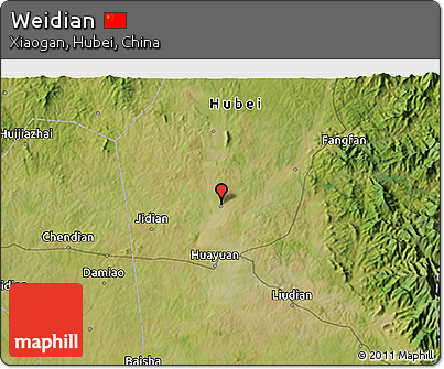 Satellite 3D Map of Weidian