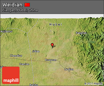 Satellite 3D Map of Weidian