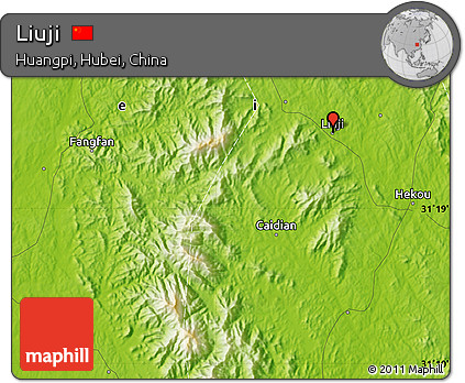 Physical Map of Liuji