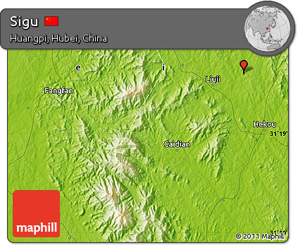 Physical Map of Sigu