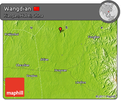Physical Map of Wangdian