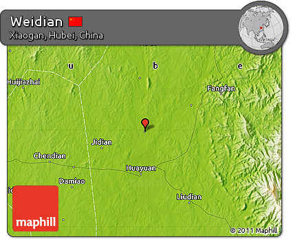 Physical Map of Weidian