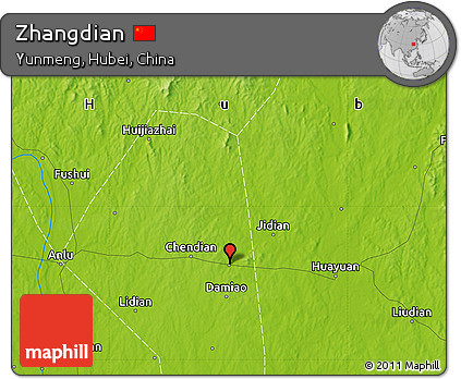 Physical Map of Zhangdian