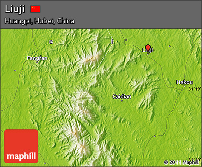 Physical Map of Liuji