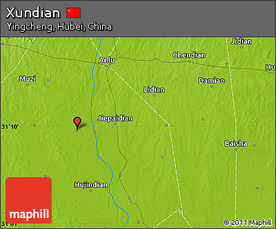 Physical Map of Xundian