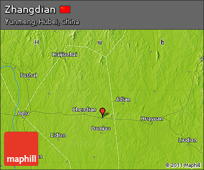 Physical Map of Zhangdian