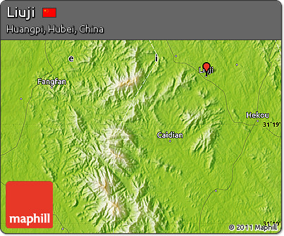 Physical Map of Liuji