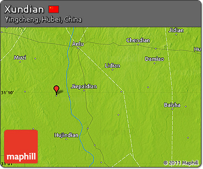 Physical Map of Xundian