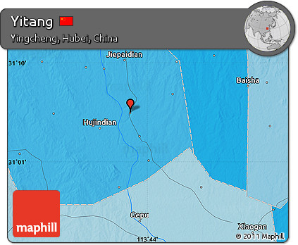 Political Map of Yitang