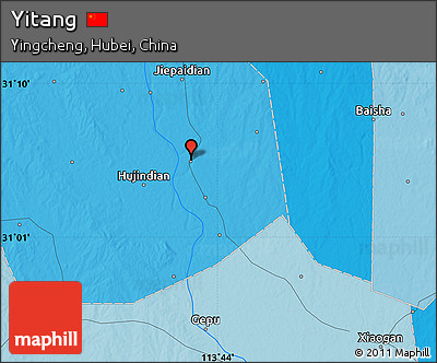 Political Map of Yitang
