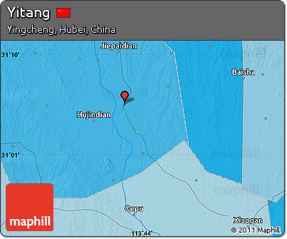 Political Map of Yitang