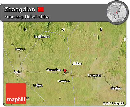 Satellite Map of Zhangdian