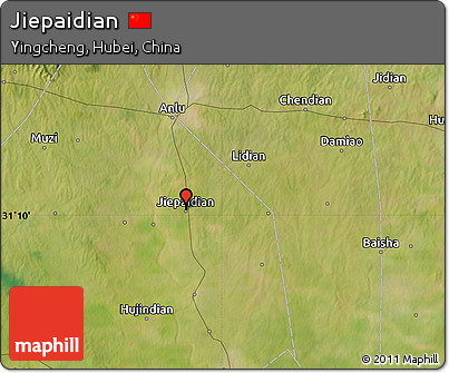 Satellite Map of Jiepaidian