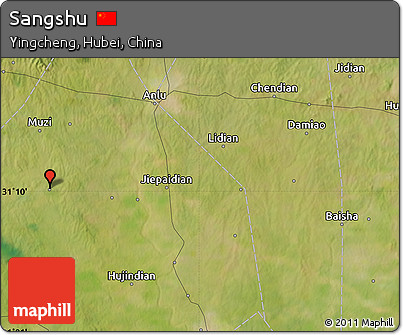 Satellite Map of Sangshu