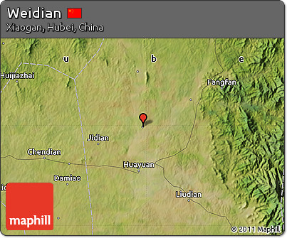 Satellite Map of Weidian