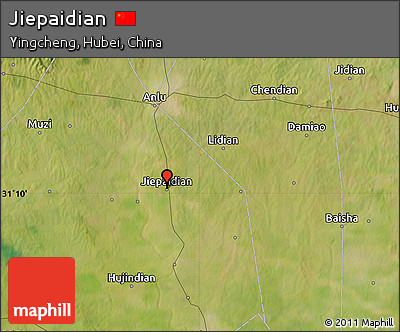 Satellite Map of Jiepaidian