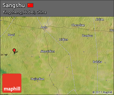 Satellite Map of Sangshu