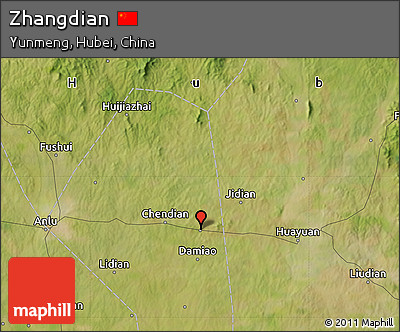 Satellite Map of Zhangdian