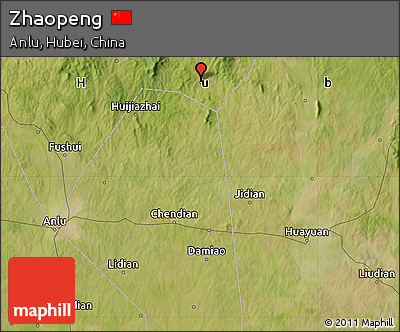 Satellite Map of Zhaopeng