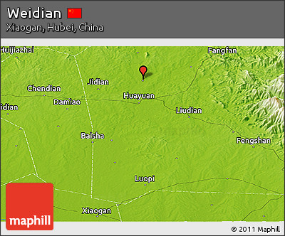 Physical Panoramic Map of Weidian
