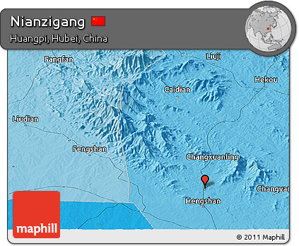 Political Panoramic Map of Nianzigang