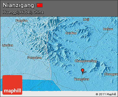 Political Panoramic Map of Nianzigang
