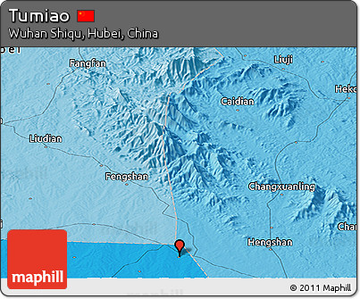 Political Panoramic Map of Tumiao