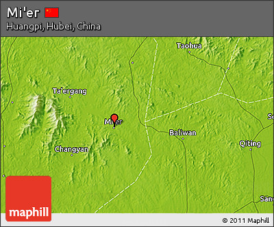 Physical 3D Map of Mi'er