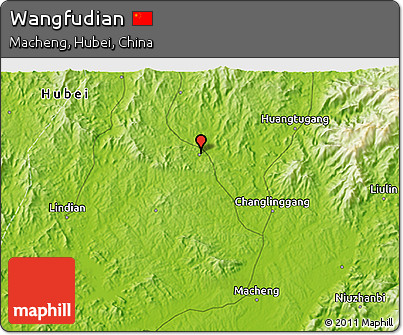 Physical 3D Map of Wangfudian
