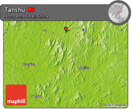 Physical Map of Tanshu