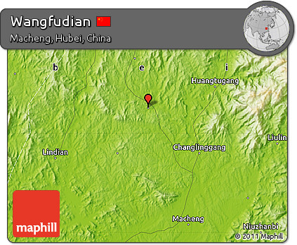 Physical Map of Wangfudian