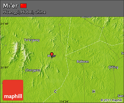 Physical Map of Mi'er