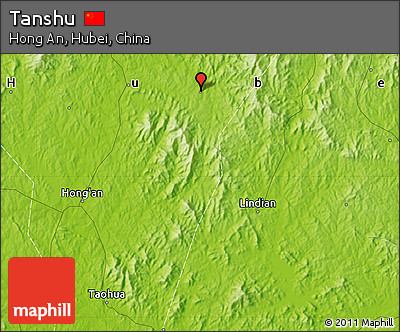 Physical Map of Tanshu