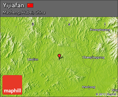 Physical Map of Yijiafan